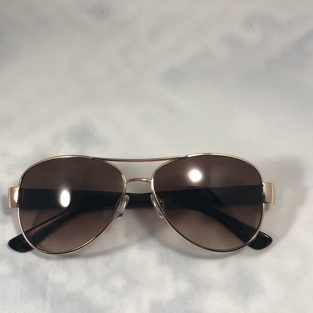 Women’s Bronze/Gold Aviator Sunglasses-NWOT